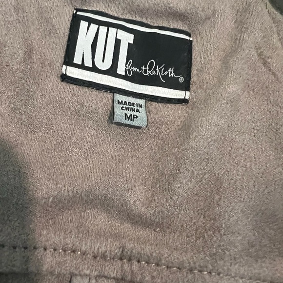 Kut faux suede jacket in brown size MP - Picture 5 of 7